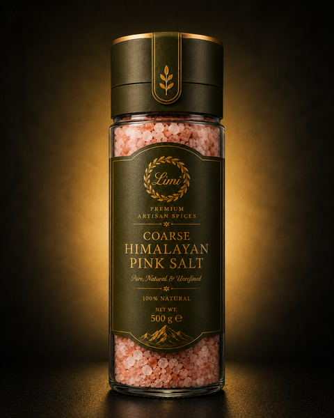 LIMI Food coarse Himalayan pink salt, 500 g package